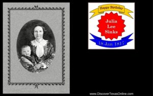Julia Lee Sinks, Texas Historian