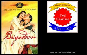 Happy Birthday, Cyd Charisse!