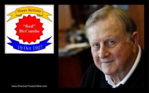 Happy Birthday, Red McCombs!