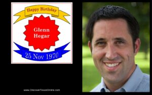 Happy Birthday, Glenn Hegar!