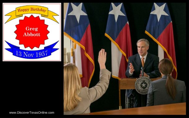 Happy Birthday, Governor Greg Abbott! – Discover Texas
