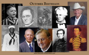 Famous Texans Born in October